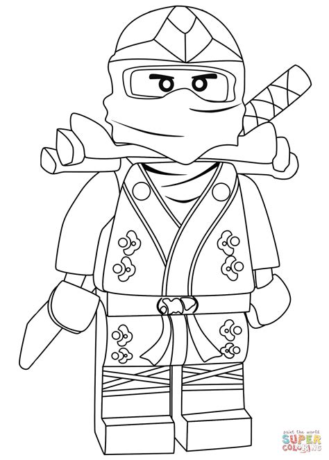 Ninjago Lloyd Green Ninja ZX coloring page | Free Printable Coloring Pages