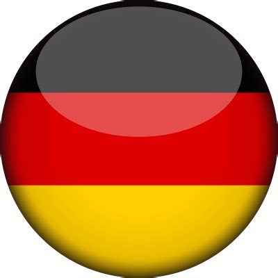 Autocollant Drapeau allemand rond 2 - ref.d12760 | MPA Déco