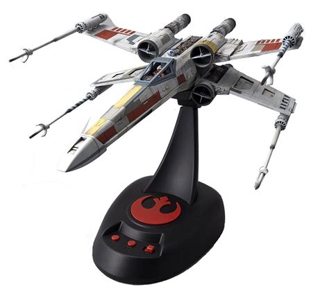 BANDAI Star Wars Plastic Model Kit 1/12 STARWARS X-wing starfighter moving edition trackable ...