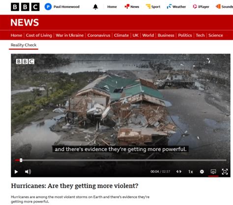 BBC Refuse to Correct Blatantly False Hurricane Claims – Watts Up With That?