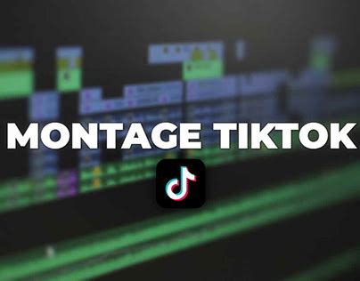 Montage Tiktok Projects :: Photos, videos, logos, illustrations and branding :: Behance