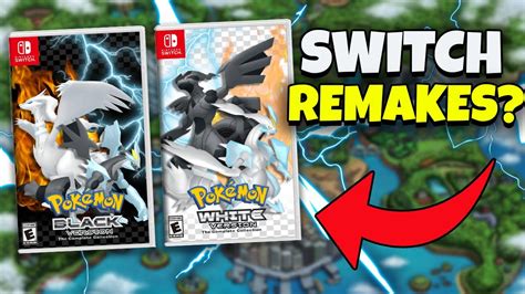 When Will POKEMON BLACK AND WHITE REMAKES RELEASE? - YouTube