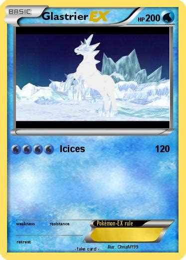 Pokémon Glastrier - Icices - My Pokemon Card