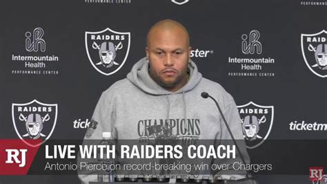 Raiders coach on big win over Chargers - YouTube