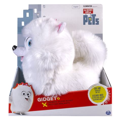 The Secret Life of Pets Gidget 12" Talking Plush Buddy - Toys & Games - Action Figures ...