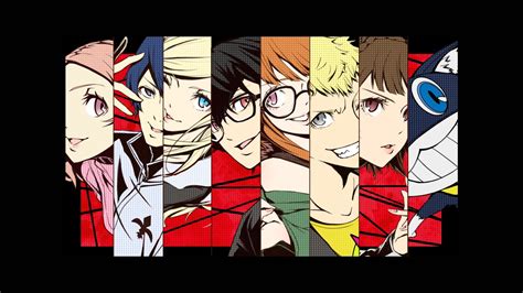 anime wallpaper video games Persona series Persona 5 Okumura Haru ...