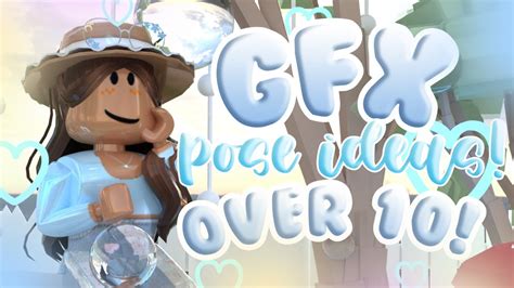 10 pose ideas for your Roblox GFX's! - YouTube