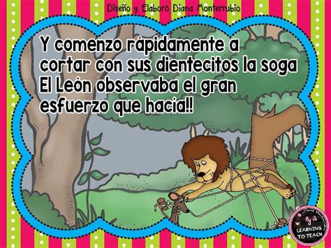 EL LEON Y EL RATON FABULA (10) - Imagenes Educativas