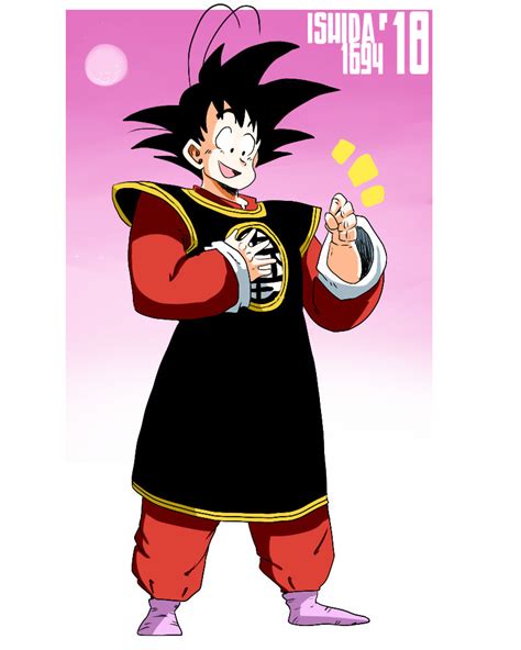 Goku in King Kai Robe by Ishida1694 on DeviantArt