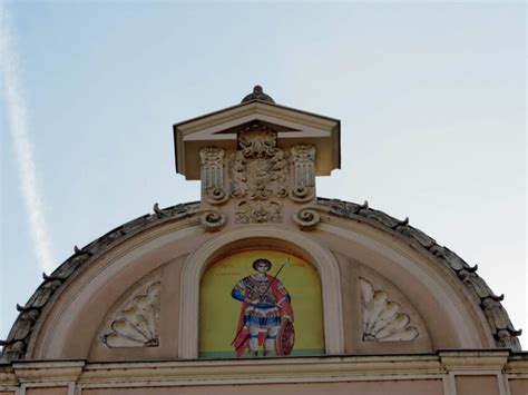 Free picture: orthodox, Serbia, religion, church, facade, dome ...