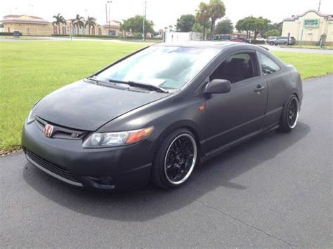 Buy used 2007 HONDA CIVIC SI COUPE TURBO HONDATA SYSTEM "FAST AND ...