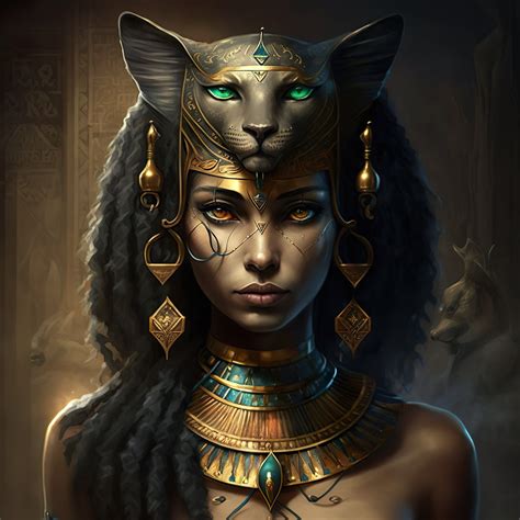 Egyptian Goddess Bastet Art 4k - Etsy | Egyptian cat goddess, Egyptian goddess art, Goddess art