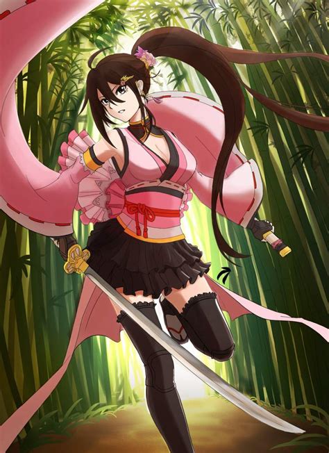 Samurai Kimono girl | Anime Art Amino