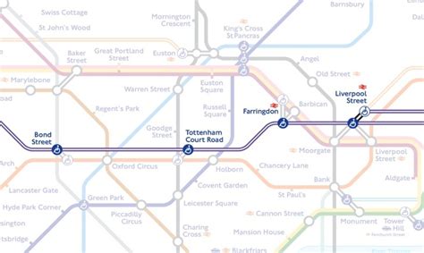 A First Look At The Tube Map, With Added Crossrail | Londonist