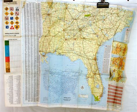 Vintage 1976 Rand McNally Road Map Eastern United States Map 6530 - US