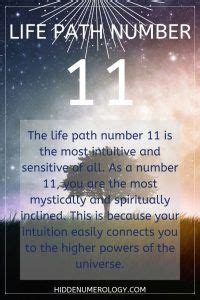 Life Path Number 11 Numerology Meaning