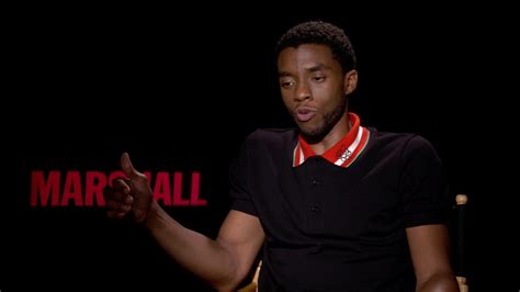 Marshall || Chadwick Boseman Interview || SocialNews.XYZ - YouTube