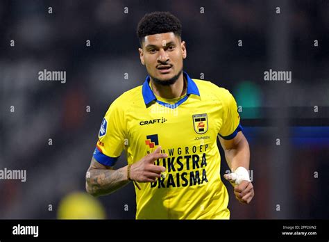 VOLENDAM - Bjorn Johnsen of SC Cambuur during the Dutch premier league game between FC Volendam ...