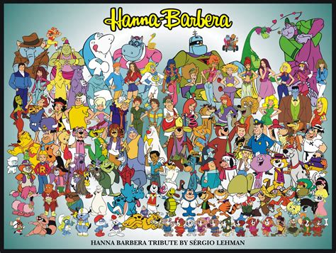 TOP FIVE: TOP FIVE WELL KNOWN HANNA BARBERA CARTOONS