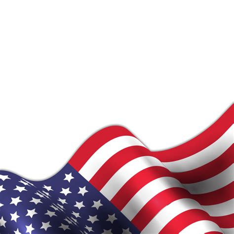 American flag border png free png image downloads