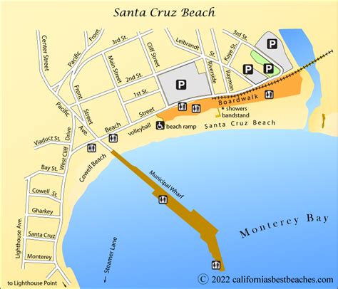 Map Of Santa Cruz County - Maping Resources