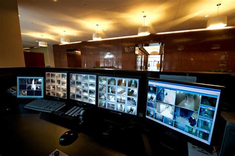 Security Monitors in Office Building
