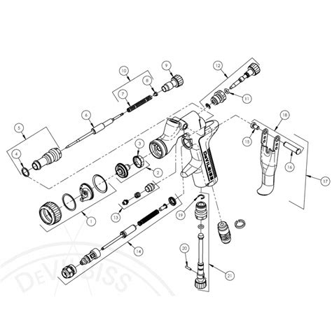 Devilbiss Spray Gun Spare Parts - Fisher Motor Factors