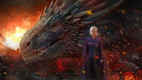 ArtStation - Khaleesi, The Artupida | Mother of dragons, Game of ...