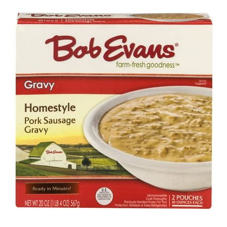 Bob Evans Homestyle Pork Sausage Gravy - 2 CT - Walmart.com