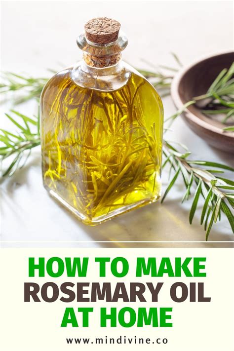 How To Make Rosemary Oil Diy Recipe