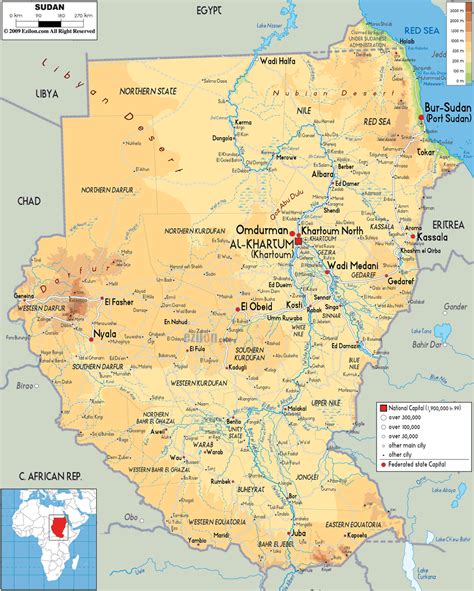 Über Sudan und Länderstatistiken