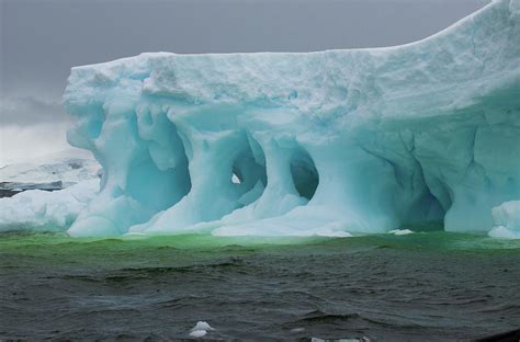 A Beautiful Chunk of Ice Floating Off the Coast of Antarctica ...