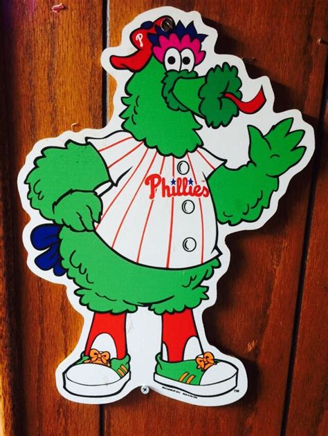 Phillie Phanatic Coloring Page