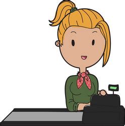 Shop Assistant Cartoon Vector Images (over 2,500)