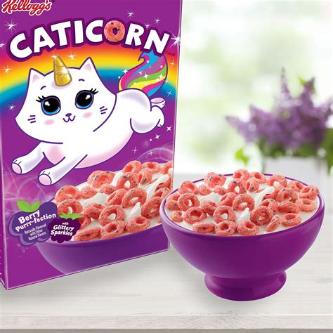 Caticorn Cereal Exists, and It's Covered in Edible Glitter