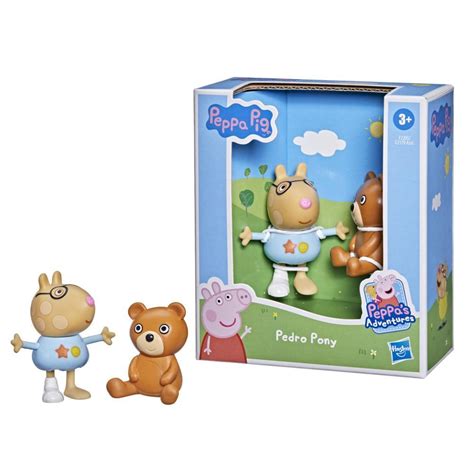 Peppa Pig Peppa’s Adventures Peppa’s Fun Friends Preschool Toy, Pedro ...