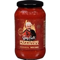Guy Fieri Pasta Sauce Pepperoni Marinara Allergy and Ingredient Information