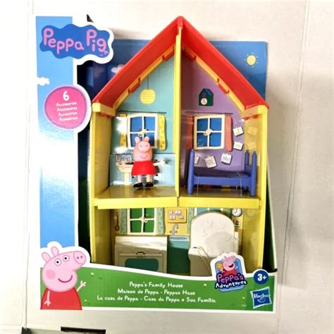 PEPPA PIG PEPPA'S Family House Playset £18.90 - PicClick UK