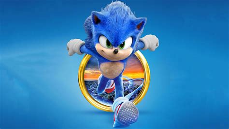 Wallpaper : Sonic 2 The Movie, Sonic the Hedgehog, movie poster, movie characters, Sega ...