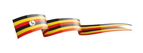 Uganda Flag Vector Art PNG, Uganda National Flag Illustration Vector, Original, Flag ...