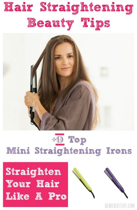 Beauty Tips: Hair Straightening Tips,Tools-Straighten Like A Pro