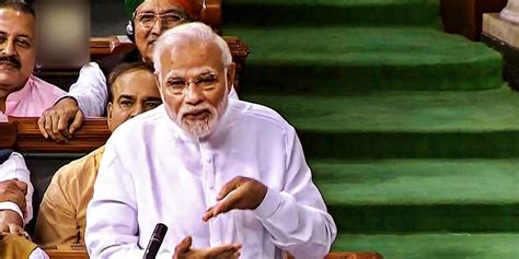 Narendra Modi's Speech in Parliament Made His 2019 Campaign Priorities ...