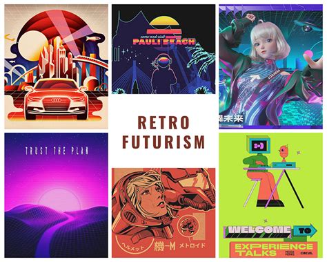 Retro Futurism – BINUS UNIVERSITY International Graphic Design