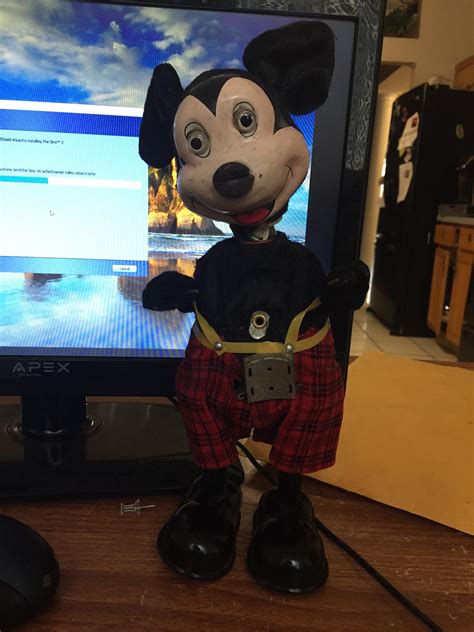 Can anyone help me find what year this Mickey Mouse animatronic is from ...