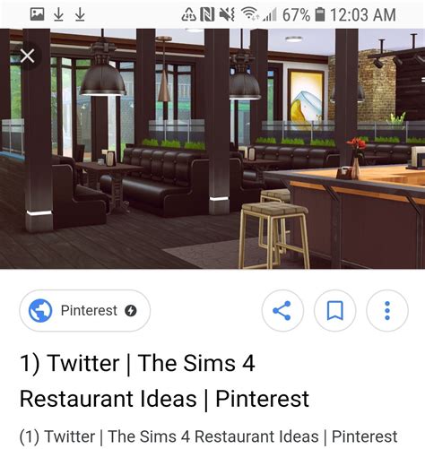 Sims 4 restaurant interior idea | Sims 4 restaurant, Sims house, Sims 4 houses