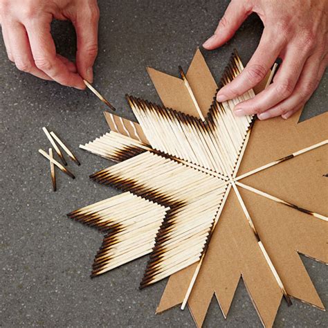 Susan Marie : DIY Art Tutorial: MatchStick Shield