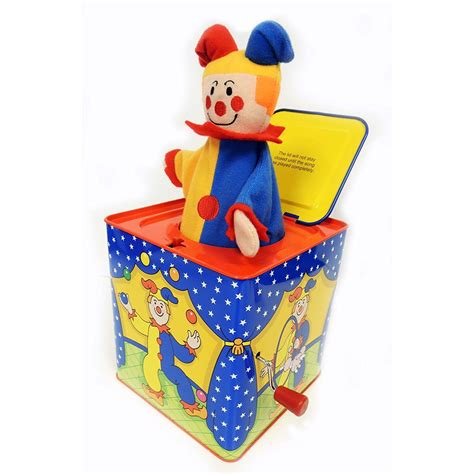 Schylling Jester Jack In Box, Novelty Toy, Children Ages 18 Months and ...