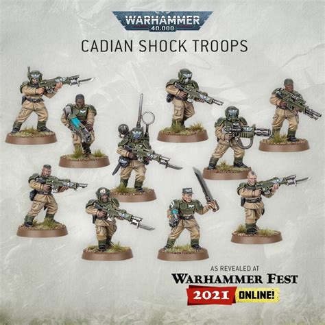 Warhammer 40,000’s Cadian Shock Troops Get A New Look! – OnTableTop – Home of Beasts of War