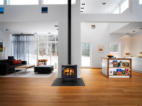 Vermont Casting Dauntless Flex Burn Wood Stove, Classic Black