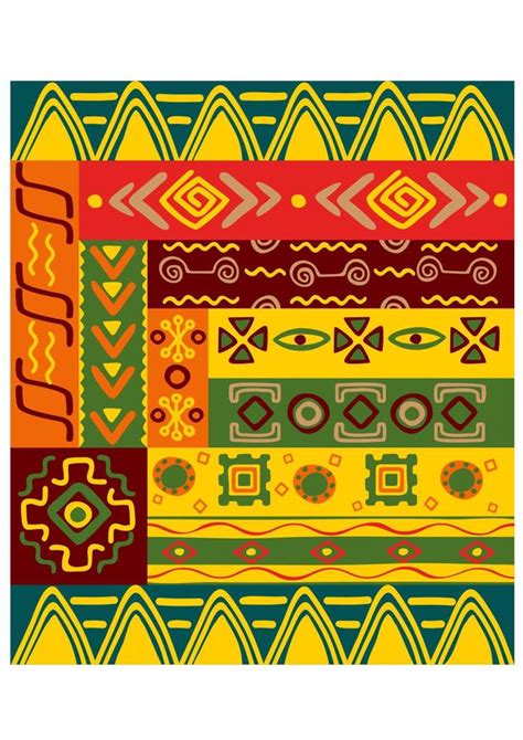 Ethnic patterns and ornaments 11017518 Vector Art at Vecteezy